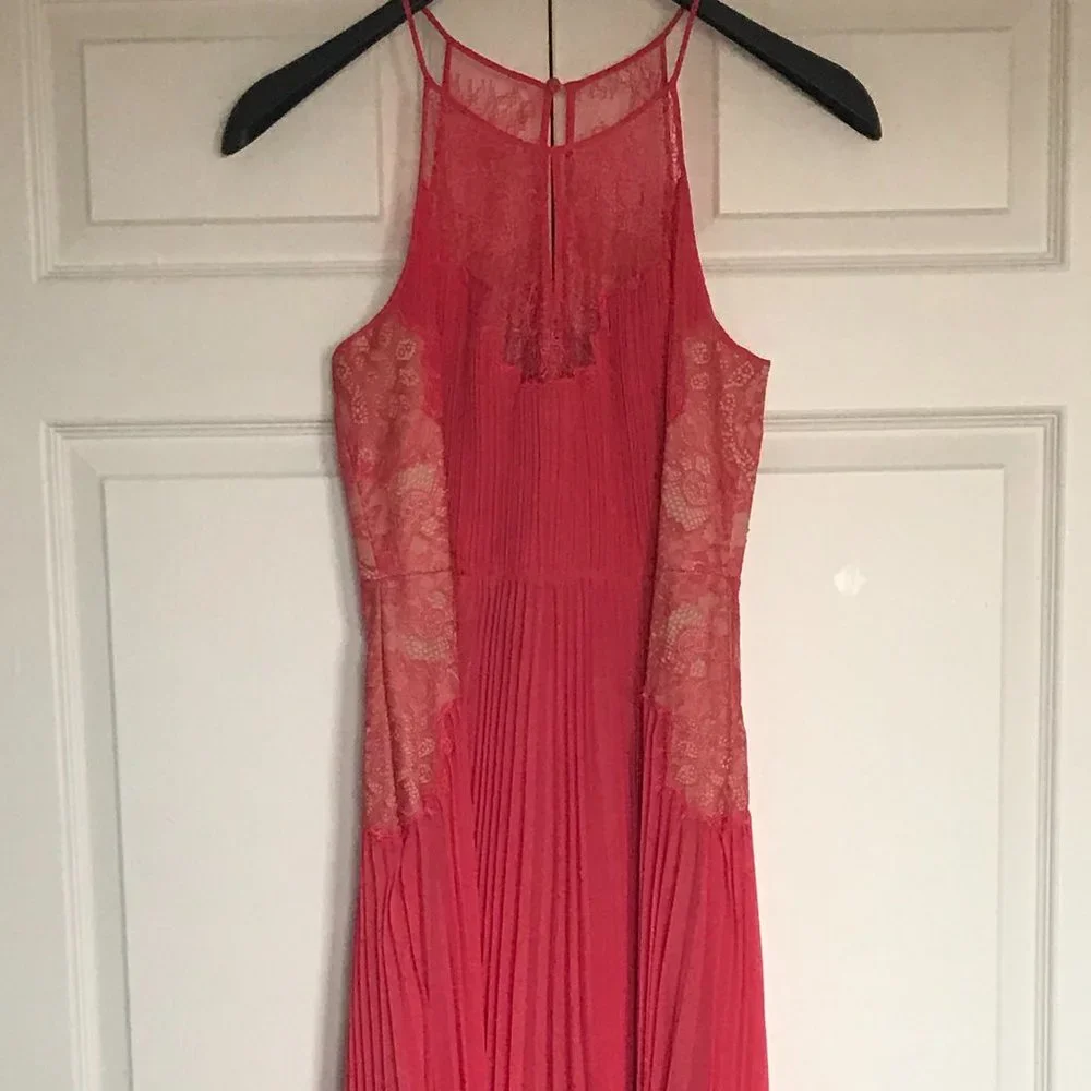 BCBGMaxAzria Mina Pleated Dress (NWOT) - Picture 7 of 16